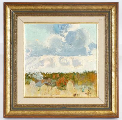 null FAVÉN, Antti (1882-1948)
Untitled - Landscape
Oil on board
Signed and dated...
