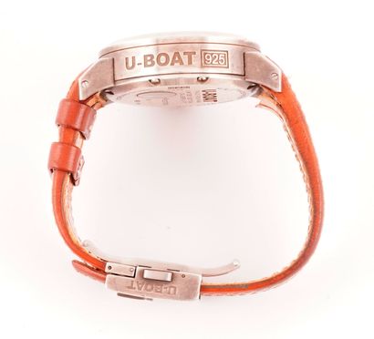 null U-BOAT / U-BOAT
Montre U-Boat Italo Fontana, boitier en argent 925, cadran beige,...