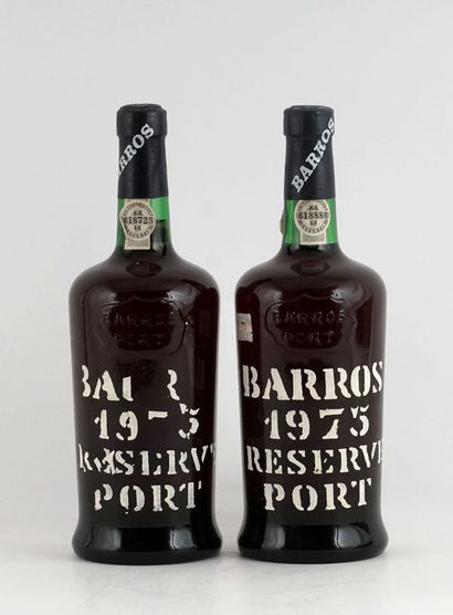 null Barros Reserve 1975
Porto Millésimé
Niveau A/B
2 bouteilles