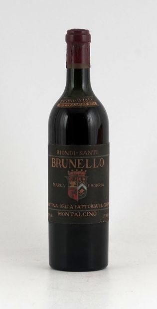 null Biondi-Santi Riserva 1951 
Brunello di Montalcino D.O.C.G. 
Niveau bas
1 bo...