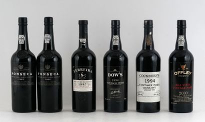 null Fonseca 2000
Porto Millésimé
Niveau A
2 bouteilles

Ferreira LBV 1997
Niveau...