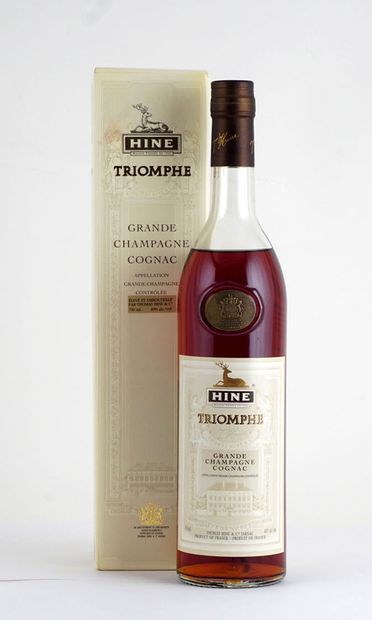 null Cognac Hine Triomphe Grande Champagne
Niveau A
1 bouteille
Emboîtage d'orig...