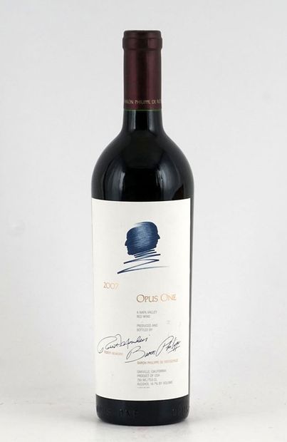 null Opus One 2007
Napa Valley
Niveau A
1 bouteille