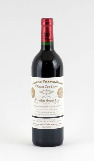 null Château Cheval Blanc 1999
Saint-Émilion Grand Cru Classé Appellation Contrôlée
Niveau...
