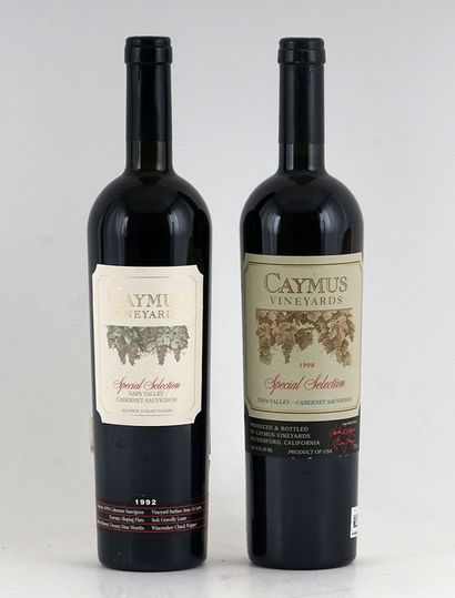 null Caymus Special Selection 1992
Napa Valley
Niveau B
1 bouteille

Caymus Special...