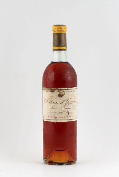 null Château d'Yquem 1967
Sauternes Appellation Contrôlée
Niveau B
1 bouteille