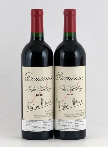 null Dominus 2008
Napa Valley
Niveau A
2 bouteilles