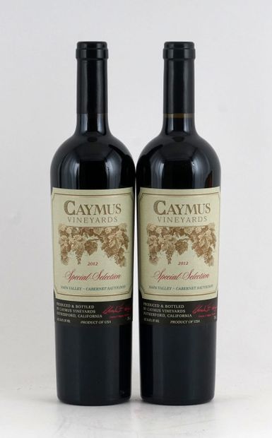 null Caymus Special Selection 2012
Napa Valley
Niveau A
2 bouteilles
