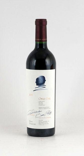 null Opus One 2015
Napa Valley
Niveau A
1 bouteille