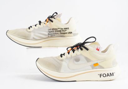 null Nike x Off-White - The 10 : Nike zoom fly 
Pointure : US 11 Men - EU 45
Couleur...
