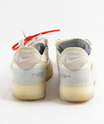 null Nike x Off-White - 	The 10 : Nike Air Force 1 Low
Pointure : US 10 Men - EU...