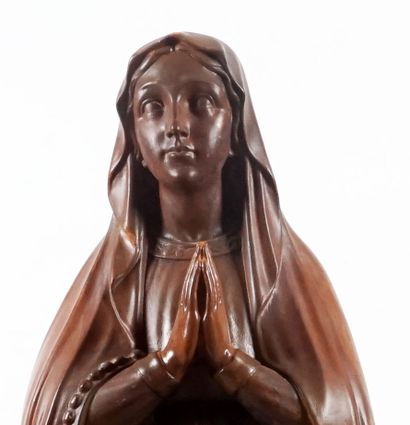 null ÉCOLE CANADIENNE XXe
Notre-Dame-de-Lourdes
Plâtre
H: 122cm - 48"