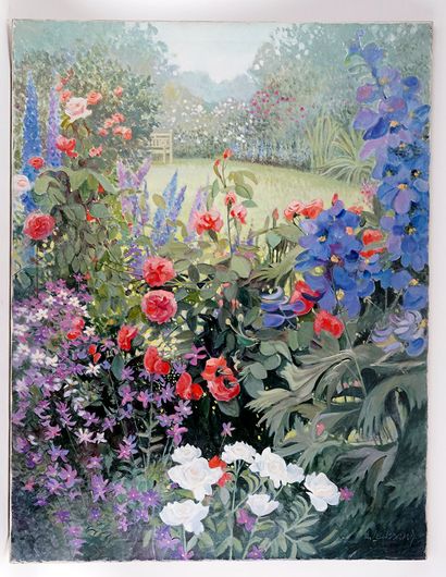 null LEIMANIS, Andris (1938-)
"The rose garden"
Huile sur toile
Signée en bas à droite:...