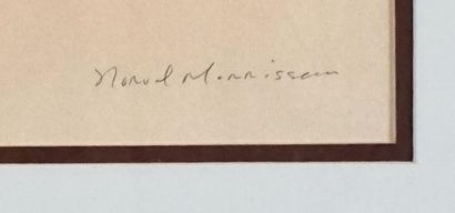 null MORRISSEAU, Norval H. (1931-2007)
"Cause and Effect"
Sérigraphie
Signée en bas...