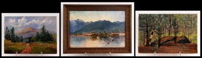 SKELTON, Leslie James (1848-1929)
Lac au...