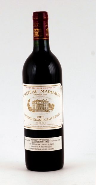 null Château Margaux 1987
Margaux Appellation Contrôlée
Niveau A
1 bouteille