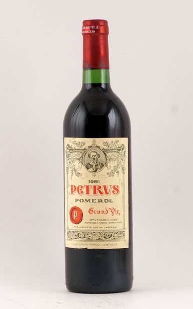 null Pétrus 1981 - 1 bouteille