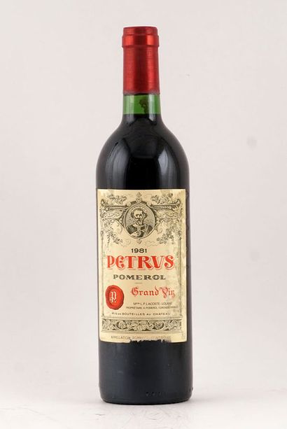 null Pétrus 1981 - 1 bouteille