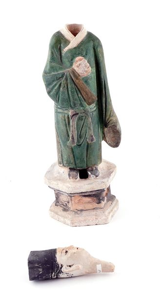 null PÉRIODE MING / MING PERIOD

Three Mingqi from the Ming period.

Height of the...