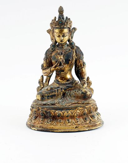 null BOUDDHA / BUDDHA

Bouddha en or.
Chine, XVIIe siècle.

Hauteur : 16cm - 6 1/4"
Longueur...