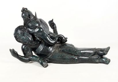 null GANESH

Subject in bronze, representing the deity Ganesh. Thailand, 20th century....