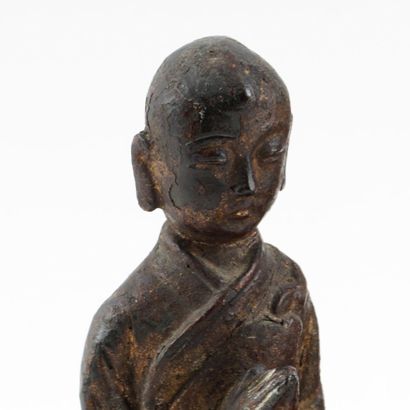 null BOUDDHA / BUDDHA

Buddha accompanied by two small sumo.
China, Ming period (17th...