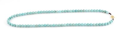 null TURQUOISE

Collier de perles de turquoise d'Asie du Sud. 

Longueur : 84cm -...