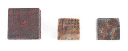 null CHINE / CHINA

Collection de sceaux de pierre d'érudit et de sceaux de loisir...