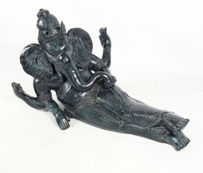 null GANESH

Subject in bronze, representing the deity Ganesh. Thailand, 20th century....