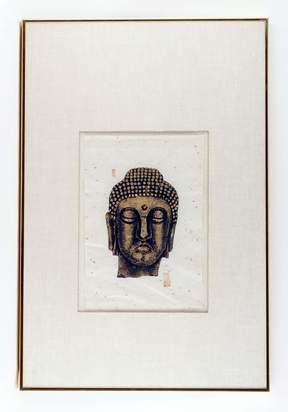 null BOUDDHA / BUDDHA

Painting representing a Buddha head. Japan or Korea.

92 x...