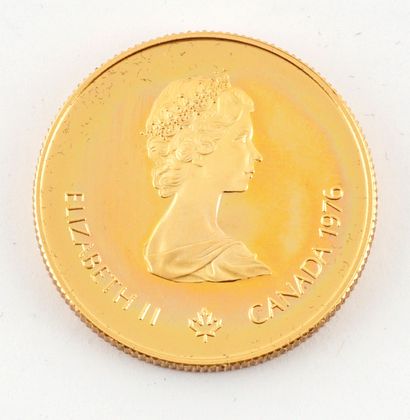 null PIÈCE CANADA OR 22K / CANADIAN GOLD COIN 22K
Pièce de monnaie olympique de $100...