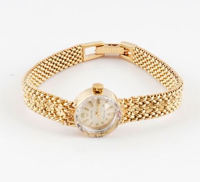 null ROLEX
Montre-bracelet Rolex de dame en or jaune 14K, boîtier rond de 15mm environ,...
