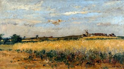 DAMOYE, Pierre Emmanuel (1847-1916)
Paysage...