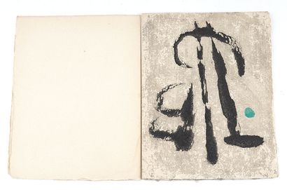 null MIRO, Joan (1893-1983)
"Bagatelles végétales"
Ouvrage illustré contenant 6 eaux-fortes...