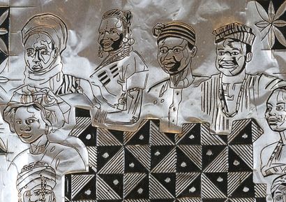 null DALE, David (1947-2019)
"The Nigerians"
Gravure sur feuille de métal
Signé et...