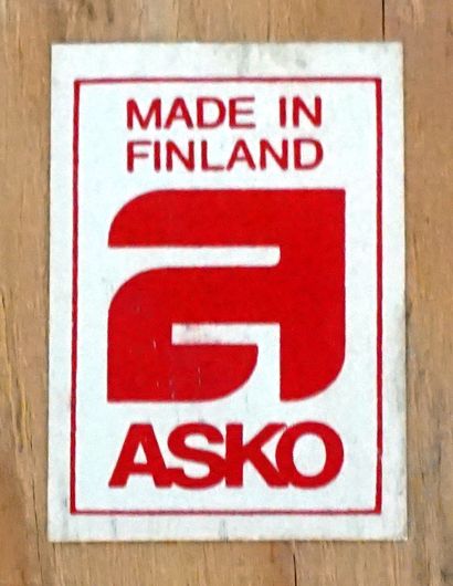 null ASKO FINLANDE / FINLAND

Paire de chaise bistro signé Asko Finlande. Dans le...