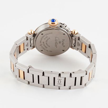 null PASHA DE CARTIER
Pasha de Cartier watch in steel, 27mm round case, ivory dial...