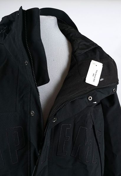 null Supreme x North Face	 - Supreme The North Face Gore-Tex Hooded Jacket Noir -...