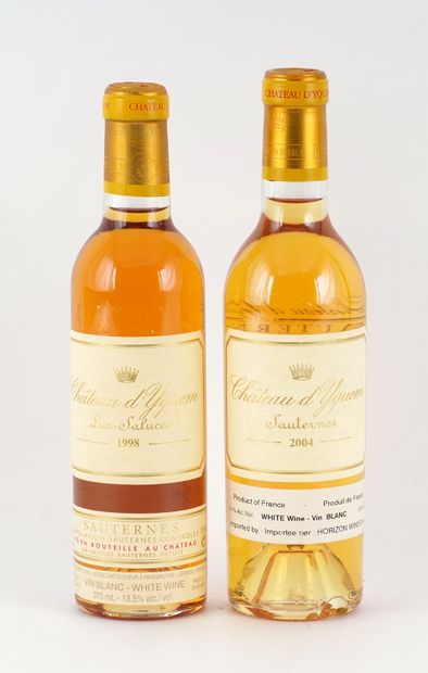 null Château d'Yquem 1998 2004 - 2 bouteilles de 375ml