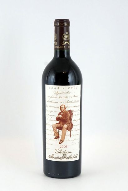 null Château Mouton Rothschild 2003 - 1 bouteille