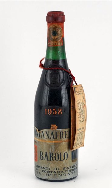 null Fontanafredda Barolo 1958 - 1 bouteille