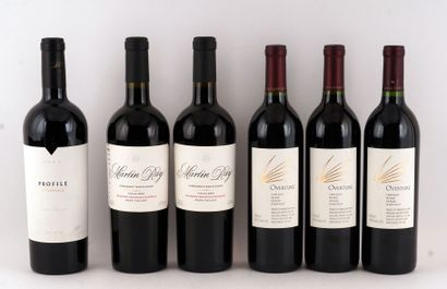 null Sélection de Vins de Californie - 6 bouteilles