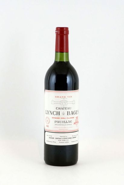 null Château Lynch Bages 1982 - 1 bouteille