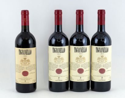 null Tignanello 2000 2013 - 4 bouteilles