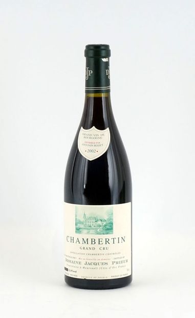 null Chambertin Grand Cru 2002, Jacques Prieur - 1 bouteilles