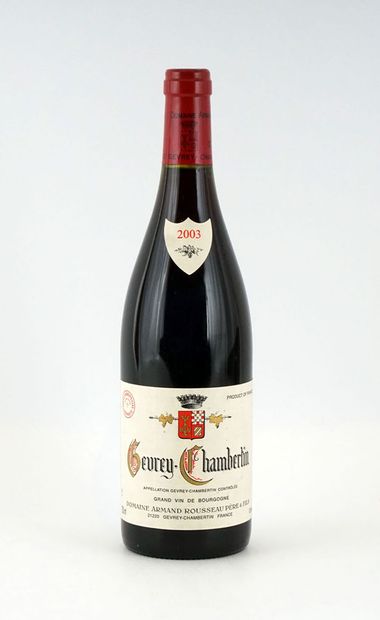 null Gevrey-Chambertin 2003, Armand Rousseau - 1 bouteille