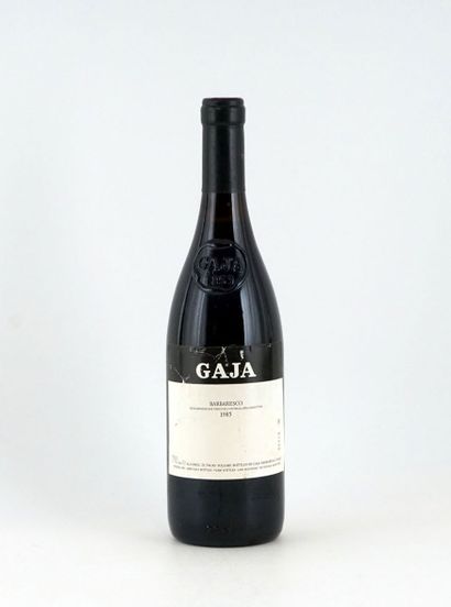 null Gaja Barbaresco 1985 - 1 bouteille