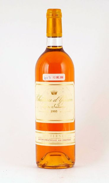 null Château d'Yquem 1995 - 1 bouteille (Collection Claude Lanthier)