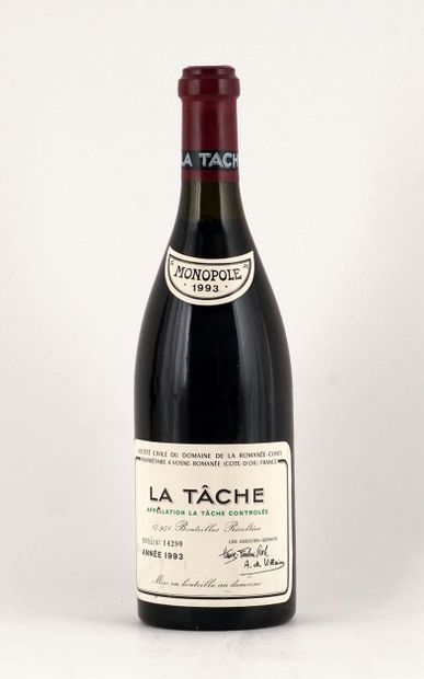 null La Tâche 1993, DRC - 1 bouteille (Collection Claude Lanthier)