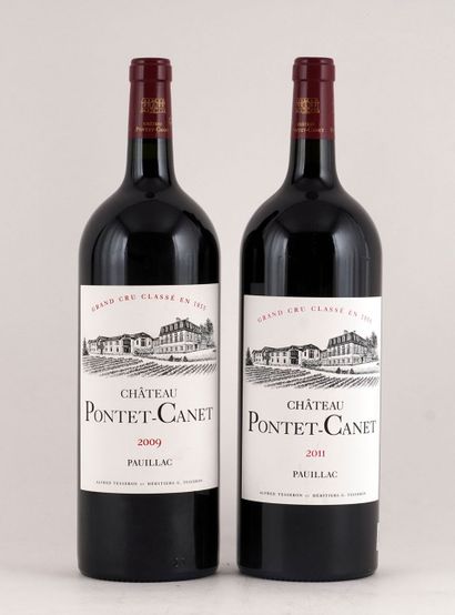 null Château Pontet-Canet 2009 2011 - 2 magnums